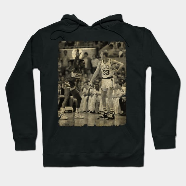 Larry Bird vs Dominique Wilkins '1988' Hoodie by MJ23STORE